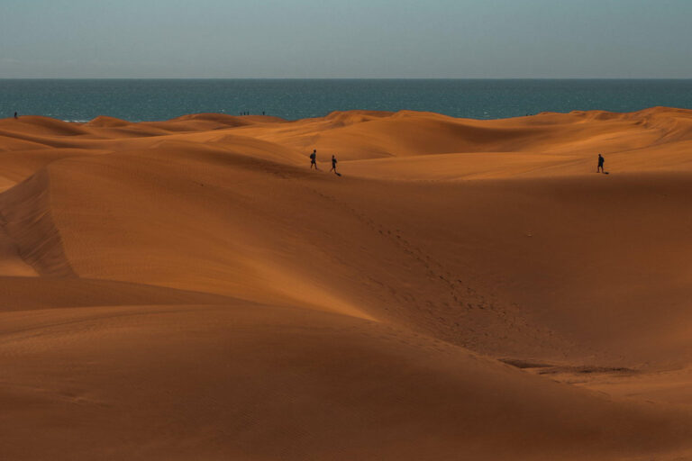 Dunescape in Maspalomas in Gran Canaria